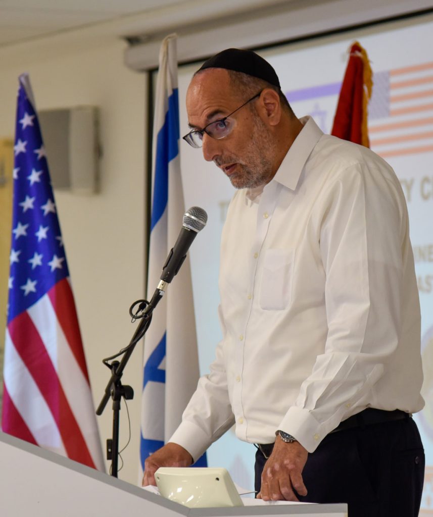 Head of the Israeli Ministry of Defense’s Department of Engineering and Construction Erez Cohen