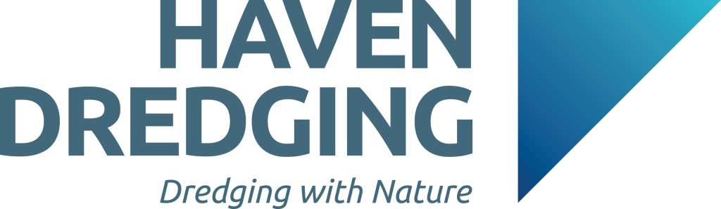 Haven Dredging corporate text logo graphic element