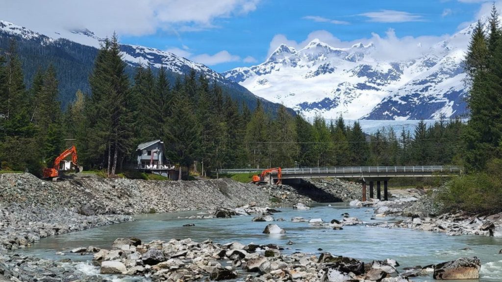 The U.S. Army Corps of Engineers is actively working with the City and Borough of Juneau and other stakeholders to construct effective flood risk mitigation solutions, assembling materials and experienced professionals from across the country to work toward an effective solution for Juneau. COURTESY PHOTO